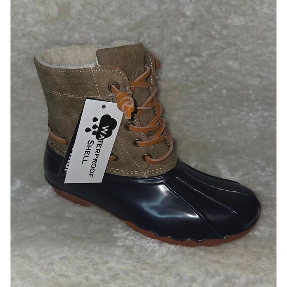 Polar Armour Duck Boots Women's Size 8 M Blue Waterproof NEW - Picture 5 of 12